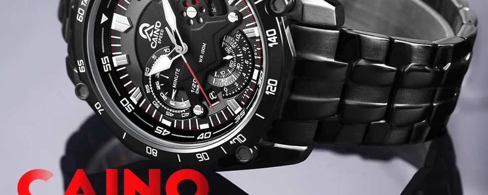 Marca De Luxo Relogio masculino Analógico Quartz