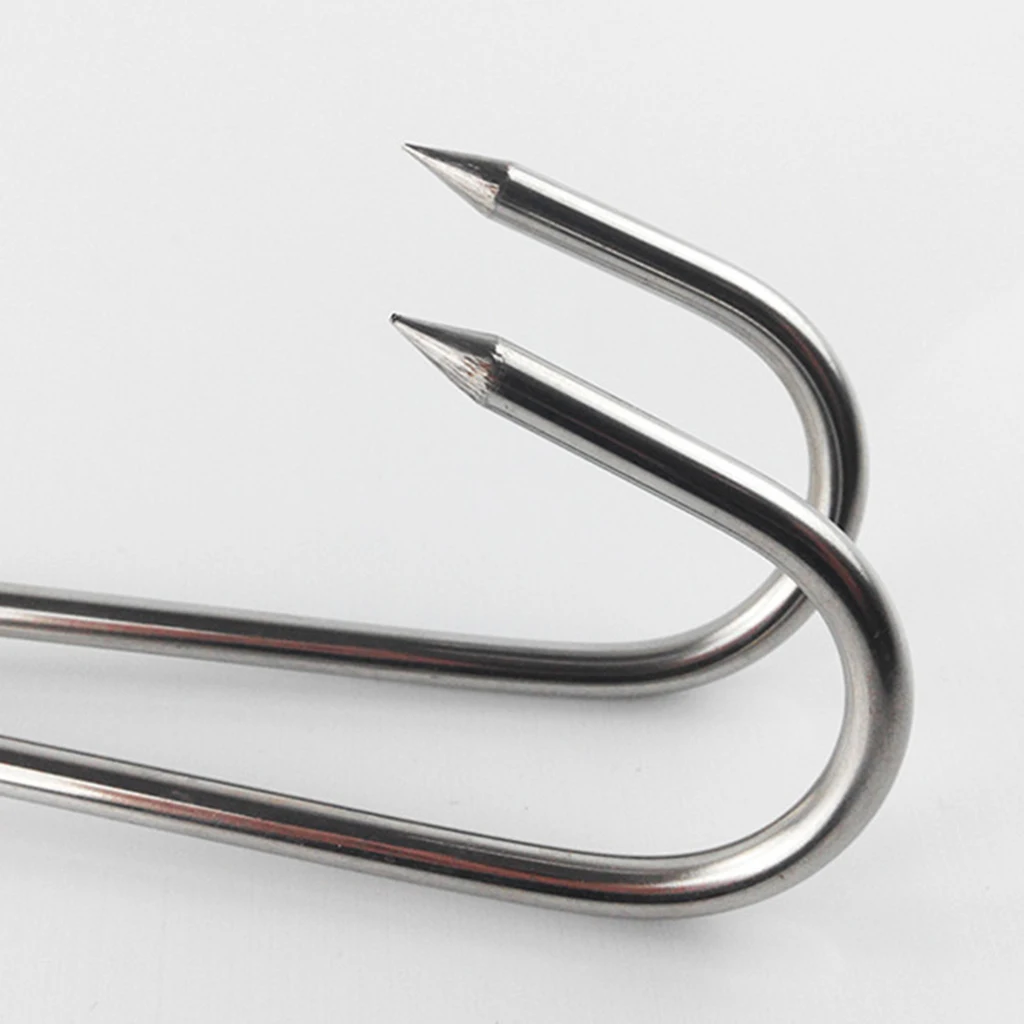 Durable Stainless Steel Meat  Hook Hanging Hanger Kitchen Pan Pot Utensils