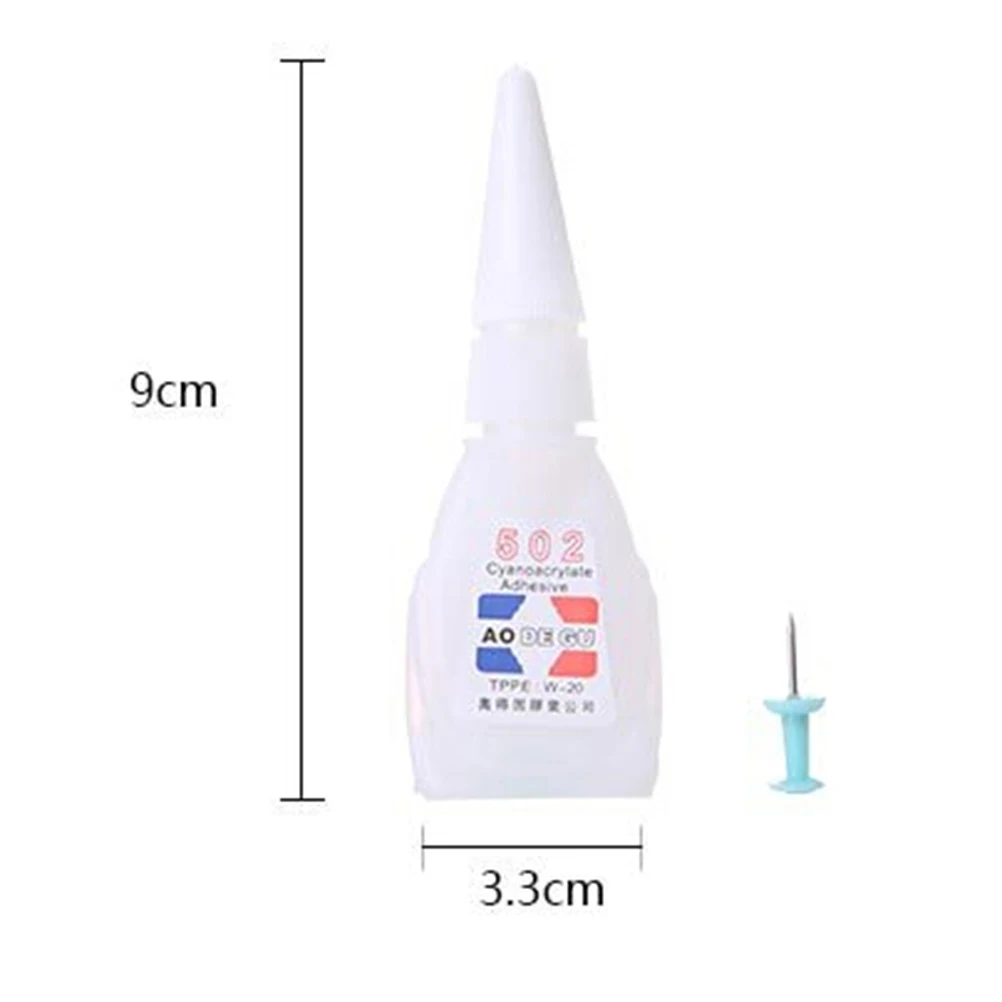 6g Instant Super Glue 502 Cyanoacrylate Adhesive Shoe Glue Binding Agent -  China Adhesive Glue, DIY Handmade Glue