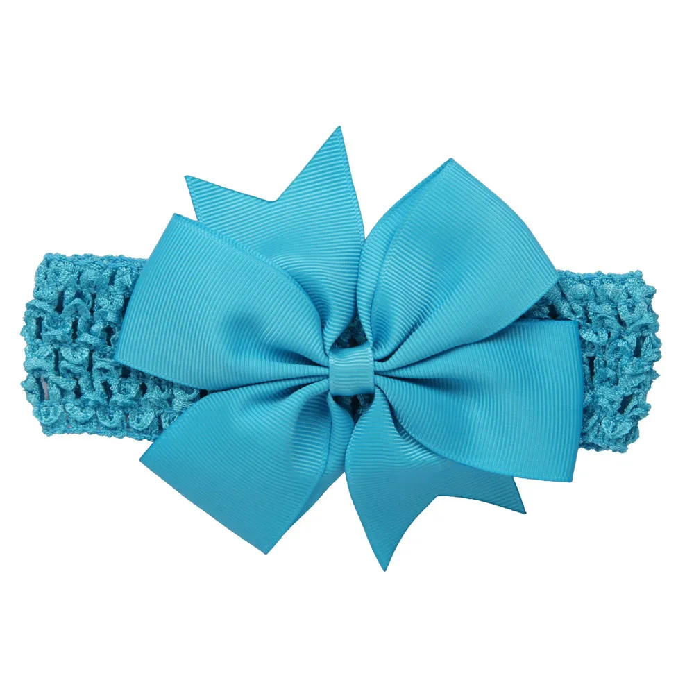 Baby Hair Accessories 2019Top Hot Girls Wave Headbands Bowknot Hair Accessories For Girls Infant Hair Band Diademas Para Bebe