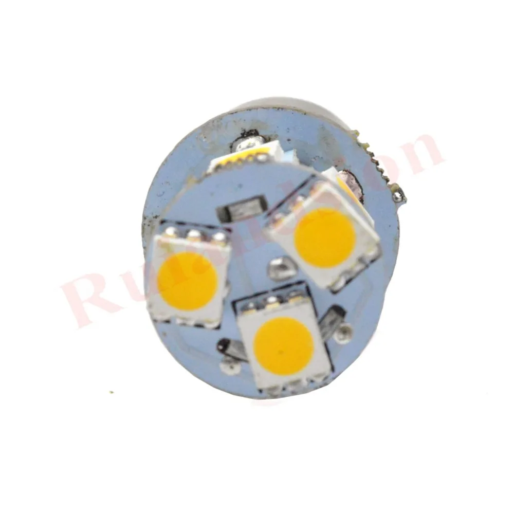 1 шт. без Полар флиса 6V DC12V 24V 5050 led 1156 BA15S P21W BAU15S PY21W 4300K автомобиля задние