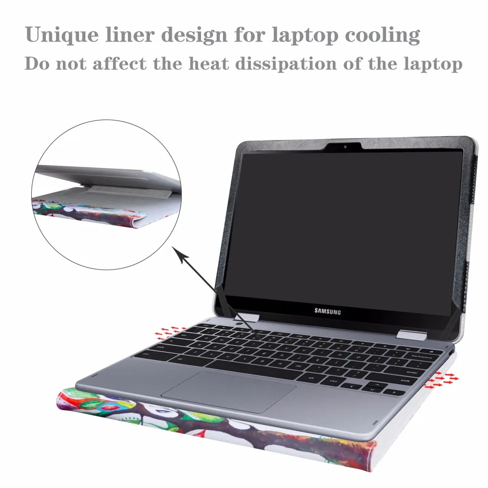 Защитный чехол Alapmk для ноутбука Samsung Chromebook Plus V2 XE521QAB K01US XE520QAB XE525QBB 12 2 дюйма|Сумки и