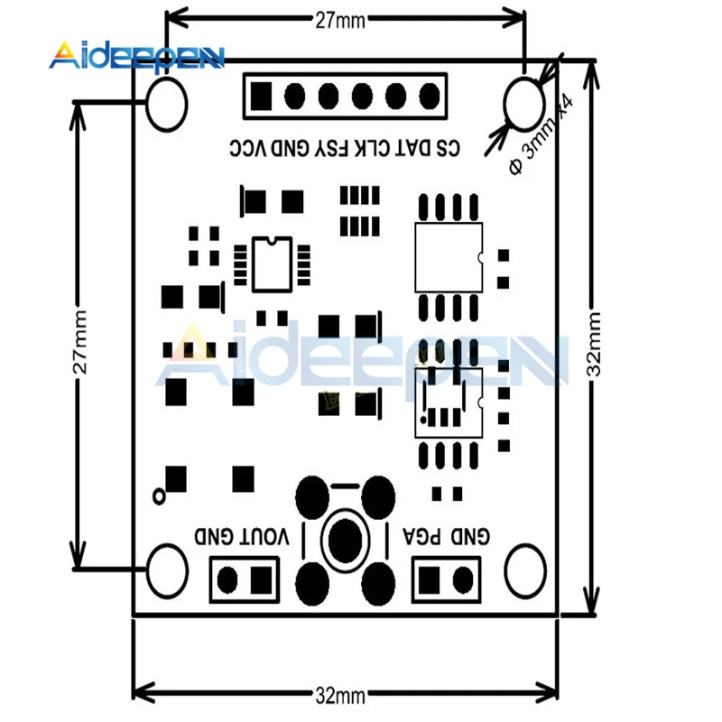 DC 2,3 V-5,5 V AD9833 DDS модуль генератора сигналов треугольная Синусоидальная волна источник сигнала программируемый модуль микропроцессоров