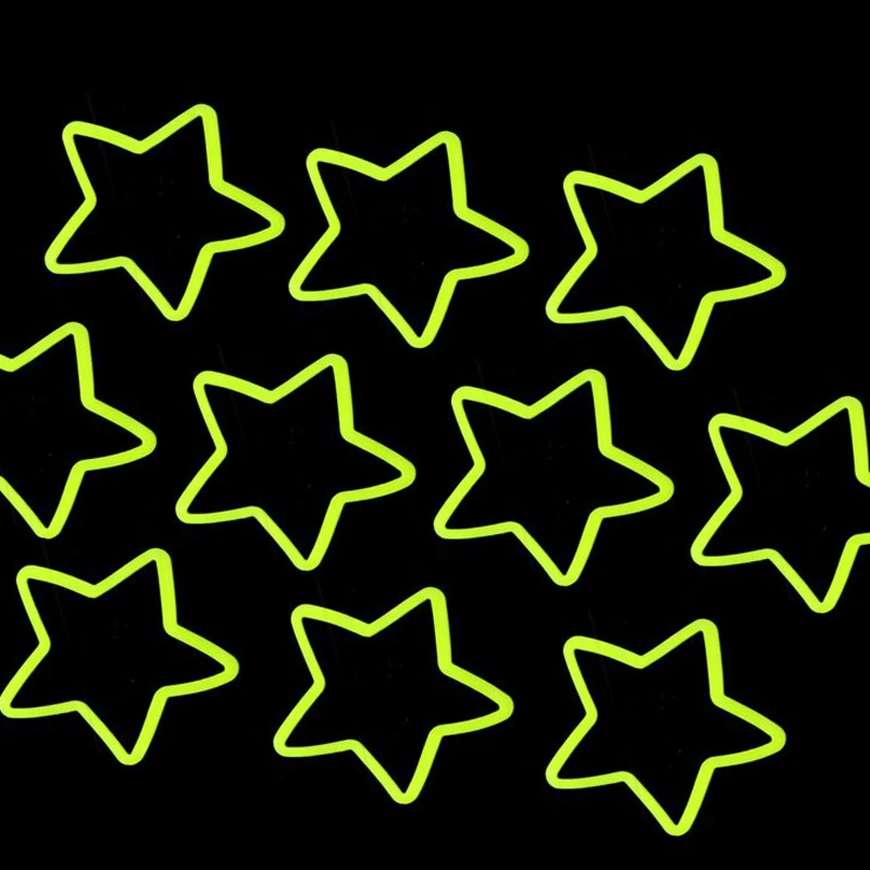 

Free shipping 10pcs five-star shapes of rubber band magic props