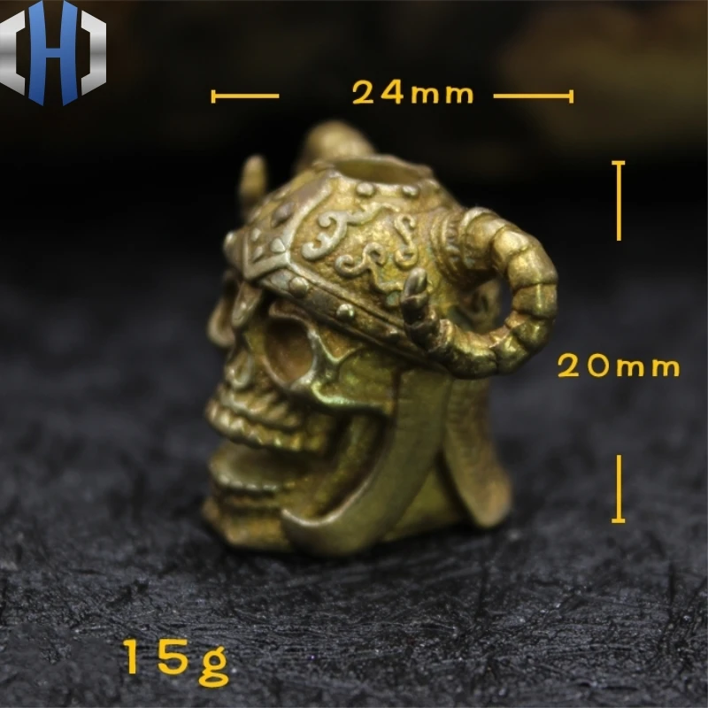 النحاس النقي الأغنام الجمجمة قلادة النحاس الجمجمة خوذة DIY مظلة حبل قطرة EDC مضيا قلادة EDC Paracord الخرز النحاس النقي الأغنام الجمجمة قلادة النحاس الجمجمة خوذة DIY مظلة حبل قطرة EDC مضيا قلادة EDC Paracord الخرز