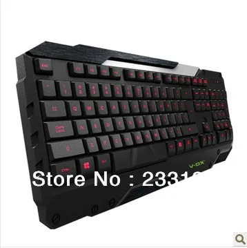 LED Backlight Gaming desk ergonomics wired multimedia 104