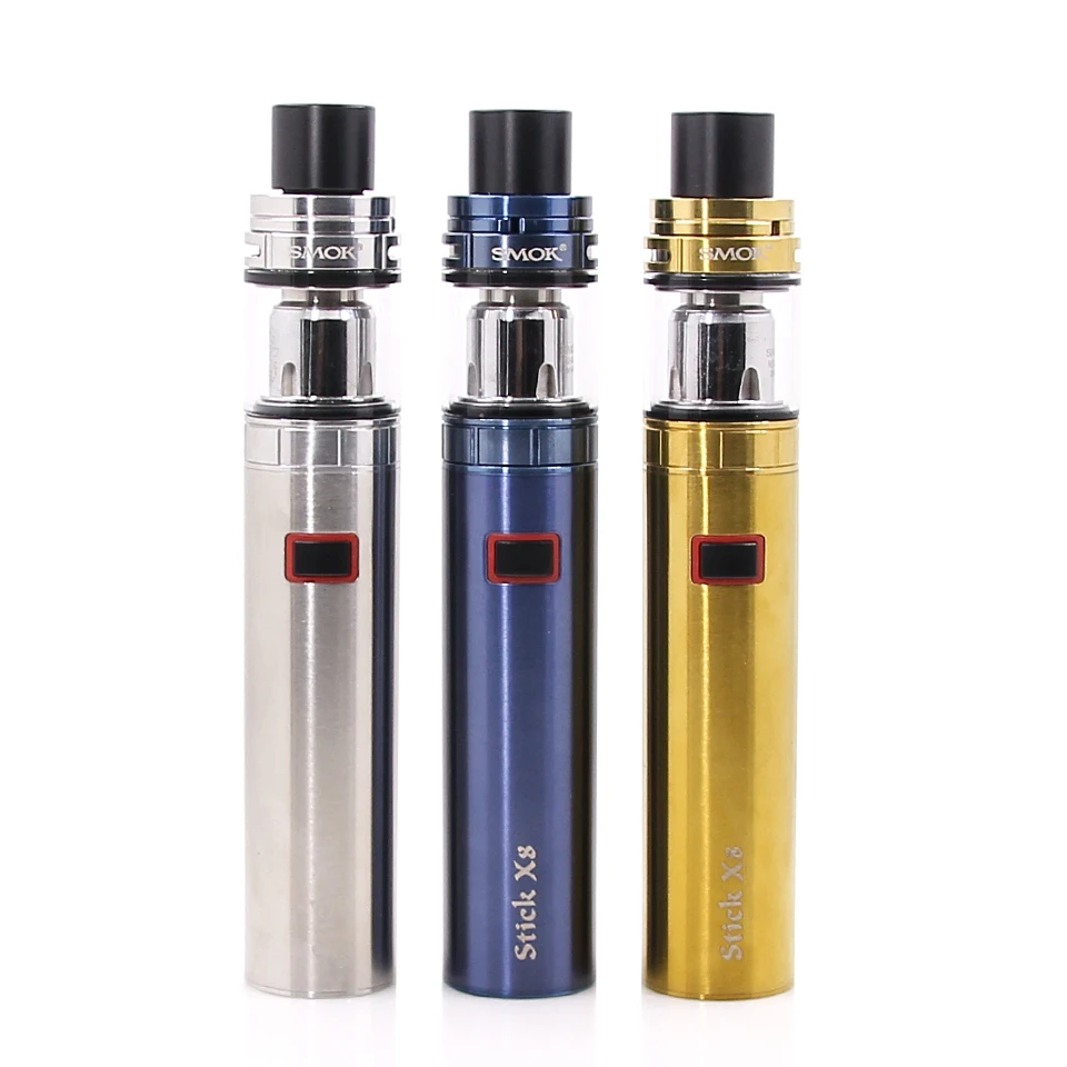Оригинальный набор SMOK Stick X8 VS V8 емкость 3000 мАч стилус для аккумулятора вейп 4 мл