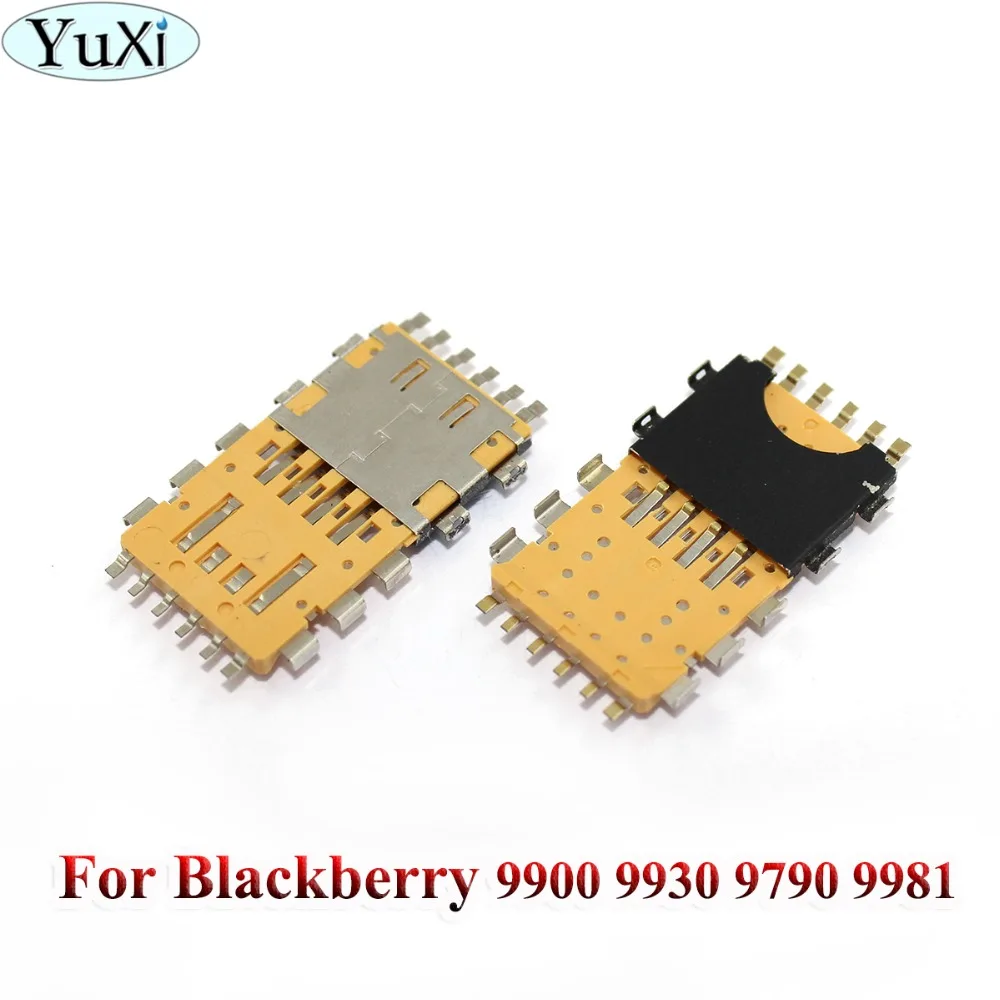 

YuXi For Blackberry 9900 9930 9981 9790 Sim Card Socket Reader Repair Replacement Part