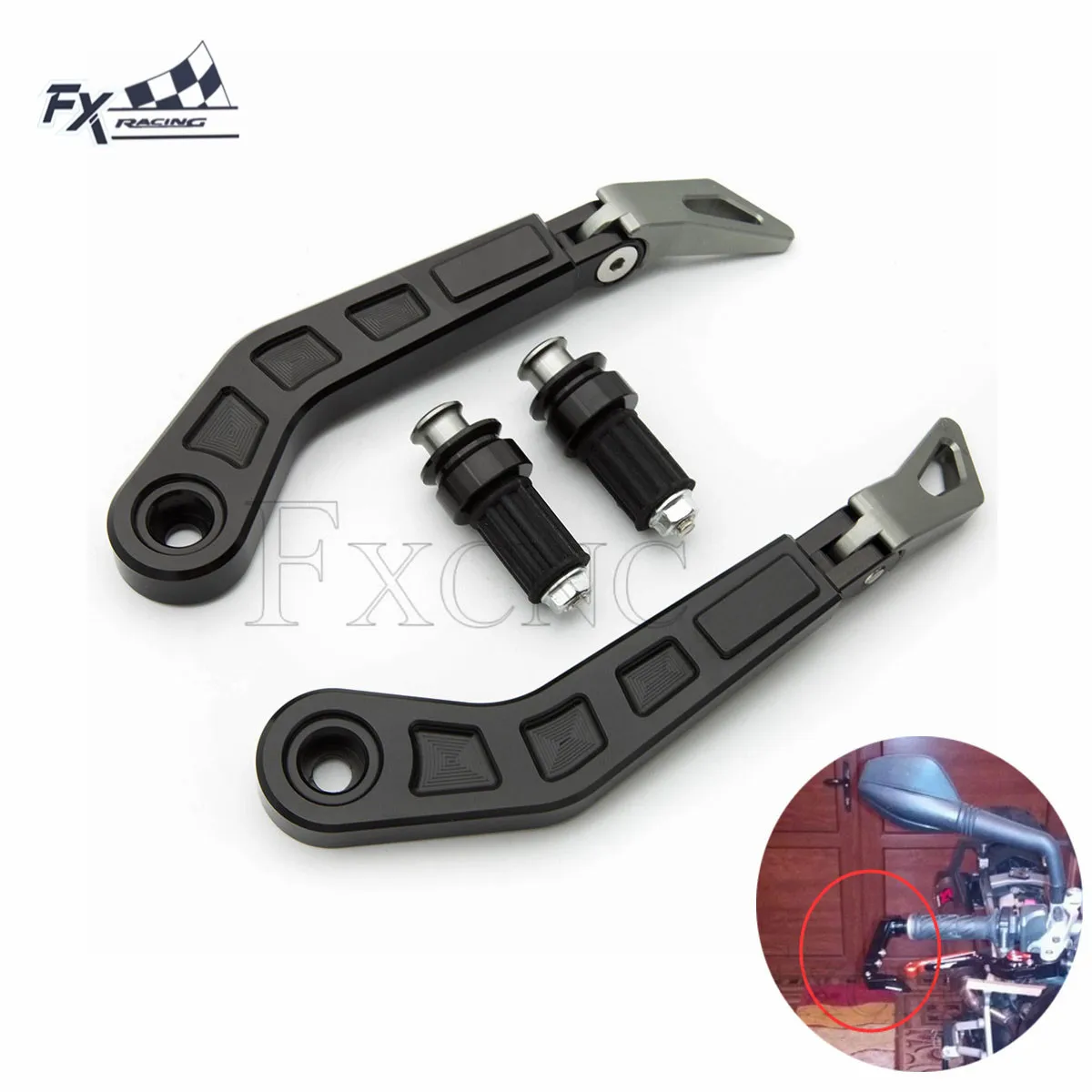 Brake Clutch Lever Protector Guard handguard Proguard For Motorcycle22MM 7/8"  S 