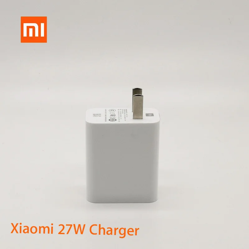 Оригинальное зарядное устройство 27 вт для xiaomi mi 9 redmi K20 pro k30 QC 3 0 настенное адаптер
