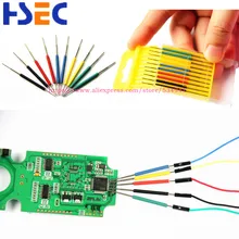 Микро IC зажим 10 шт./компл. SOP/SOIC/TSSOP/TSOP/SSOP/MSOP/PLCC/QFP /TQFP/LQFP/ SMD IC тестовый чип-штифт, мини-чипы, разъем адаптера