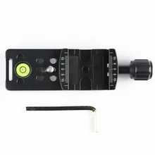 FNR-100 1/4 ''винтовая пластина Quick Release+ зажим совместим со стандартной быстроразъемной пластиной