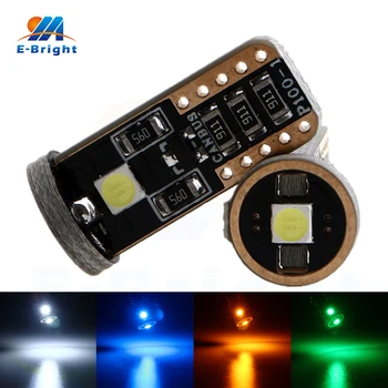 

20pcs Error Free 12V T10 Canbus 3030 3 SMD Led Bulbs Car Signals Clearance License Plate Lights Pathway Lighting