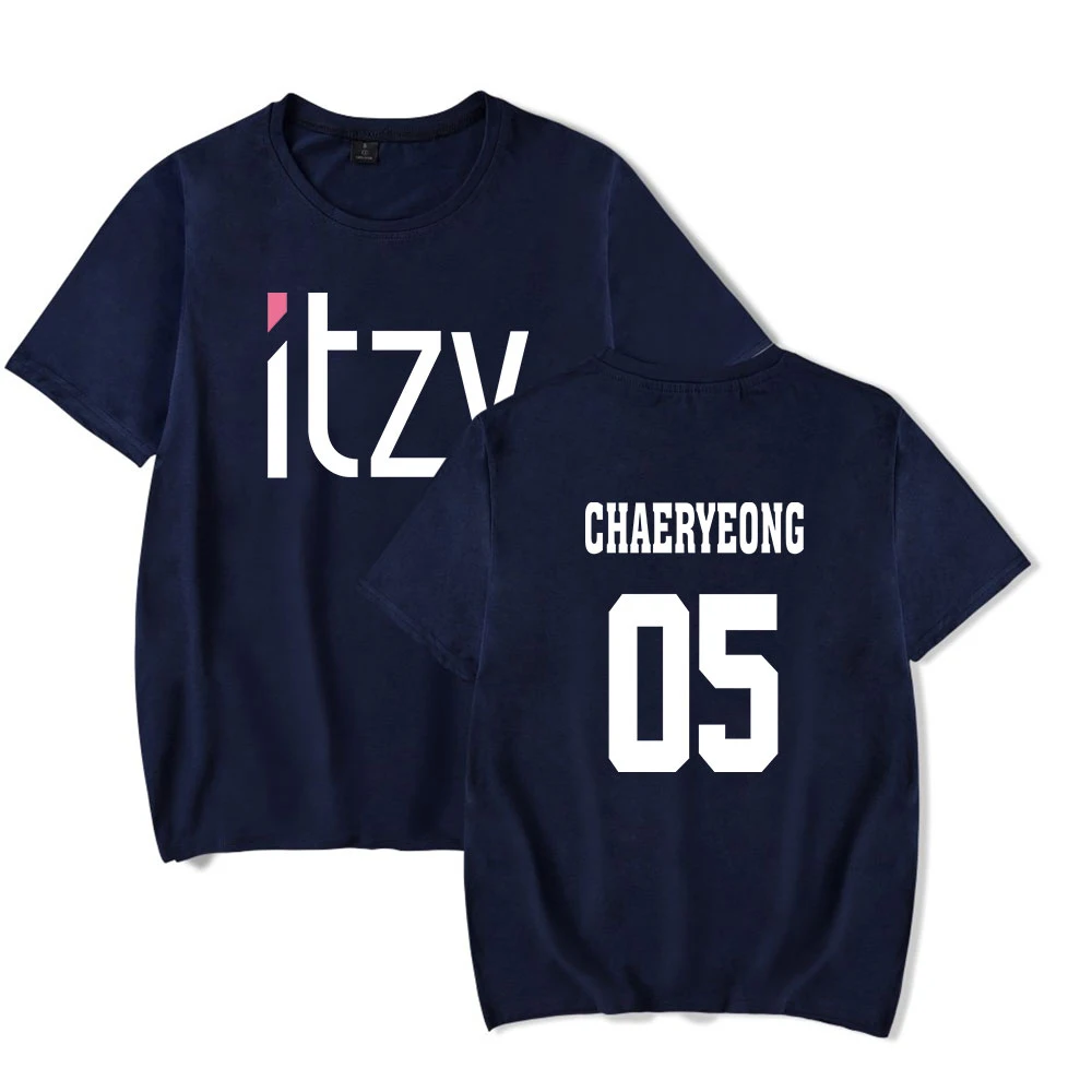 Рубашка RholycrownT футболки ITZY для мужчин и женщин модная летняя футболка с принтом