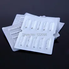 14-коническая плоская Перманентный макияж руководство иглы Лезвия