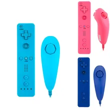 JESBERY и высокое качество Беспроводной пульт дистанционного управления и Nunchuk контроллер для nintendo wii W/B/P