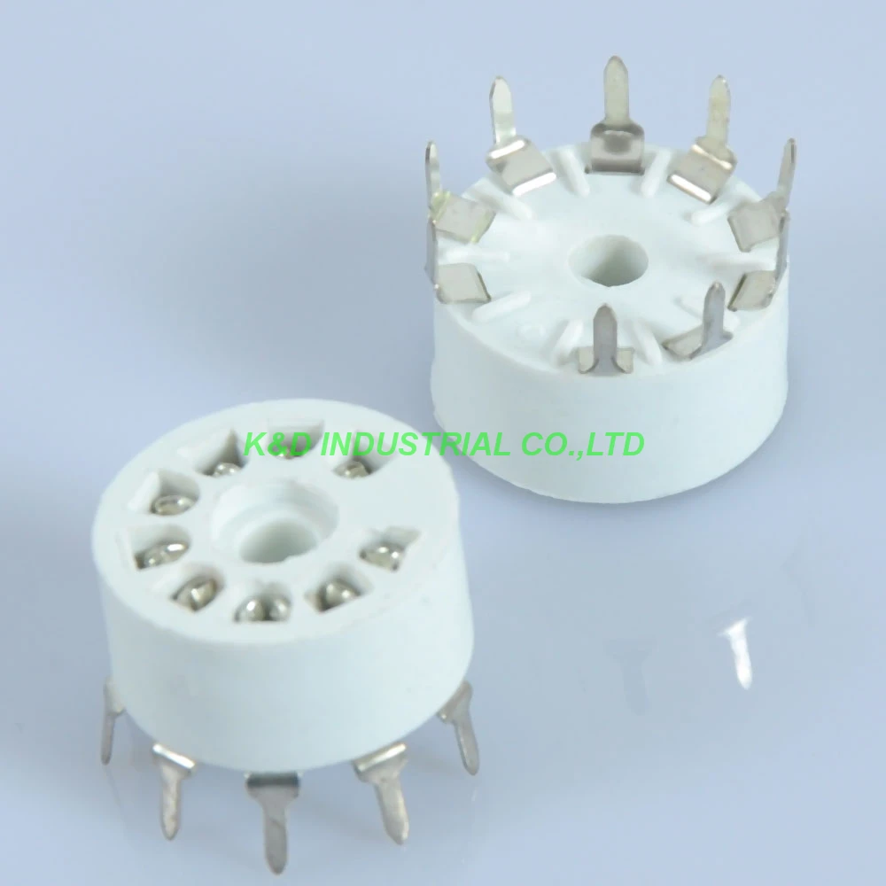 5 шт. пластиковые трубки для усилителя 9 pin|base socket|plastic socketmounting socket |