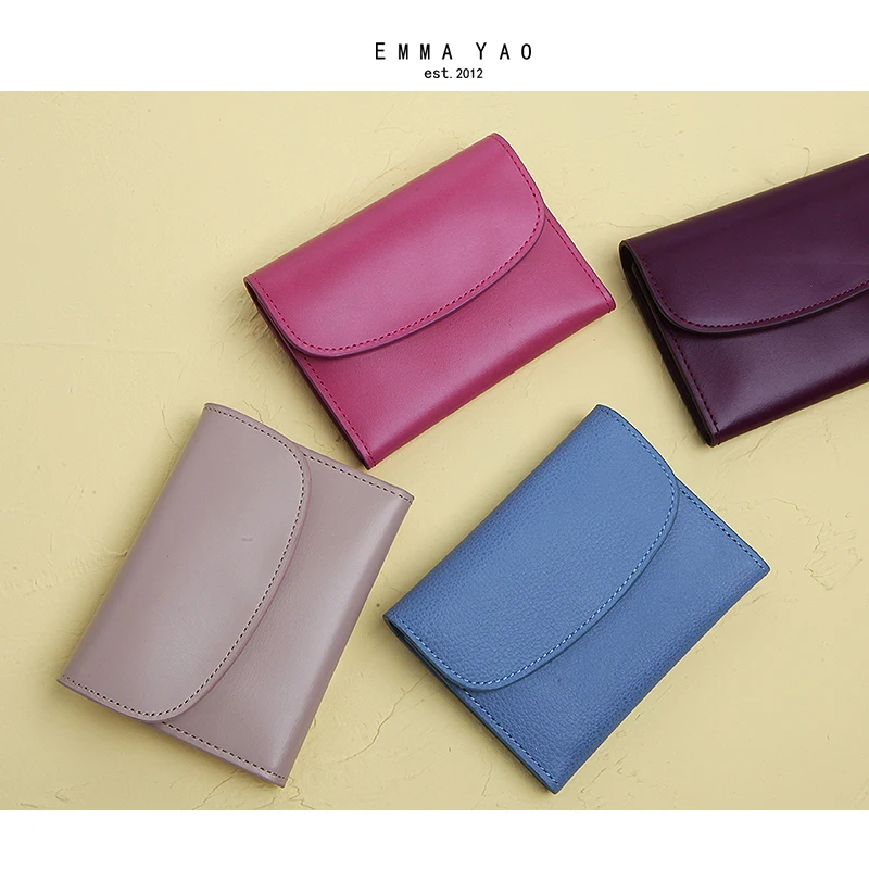 

EMMA YAO women's wallet fashion lady's coin purse brand wallet female