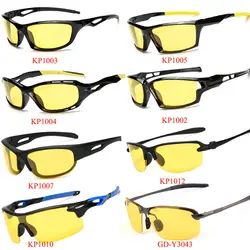 LongKeeper желтый линзами Ночное Видение Солнцезащитные очки Для женщин HD поляризованные UV400 очки Для мужчин отпуск вождения очки с