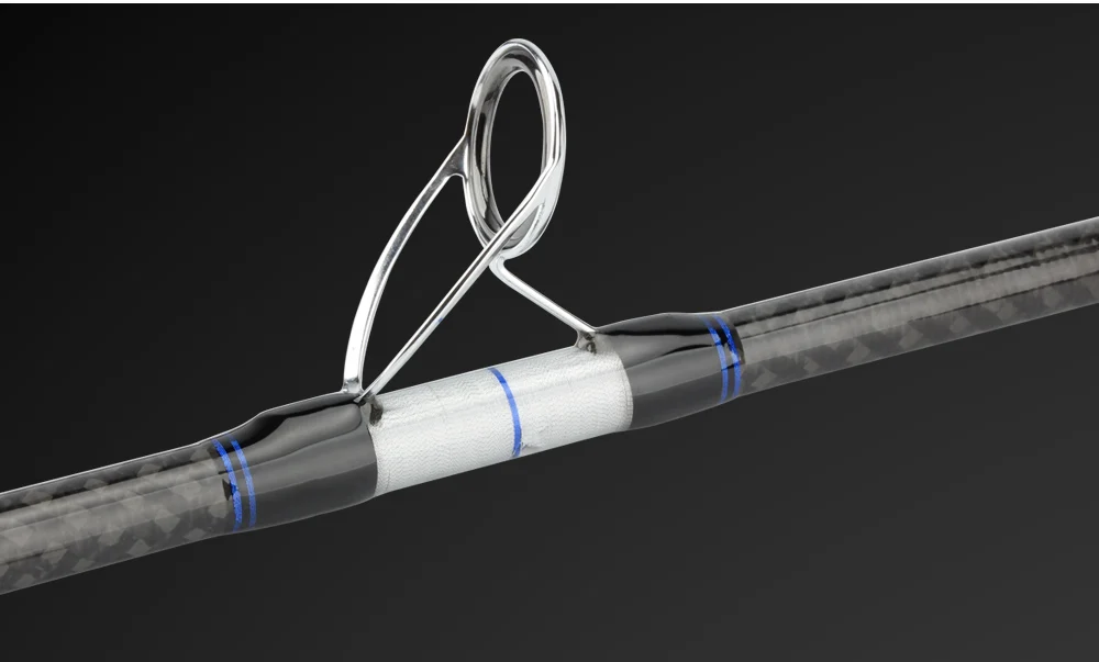 RoseWood 7'63 2.3m Heavy Fishing Rods Travel Rod 3-Piece Sea Boat Popping Fishing Rod 60-250G, 30-50LBS Saltwater Spinning Rod  (4)