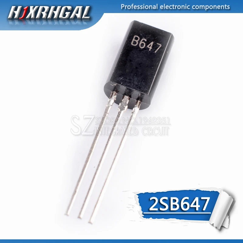 50 шт 2SB647AC К 92 2SB647A 2SB647 TO92 TO 92L B647 полупроводниковый Триод|Интегральные схемы| |