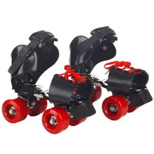 19-23.5 cm Niño Ajustable Patines de Rodillos Dobles EUR Tamaño 30-40 de Dos Líneas Del Patín de ruedas Patines Para niños Zapatos de Patinaje Patins