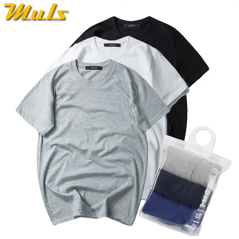 Футболка мужская Базовая хлопок быстросохнущая 3 шт./Лот 7XL|brand clothing men|clothing brand