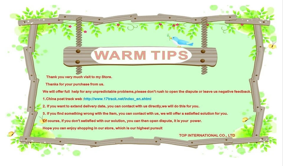 warm tips