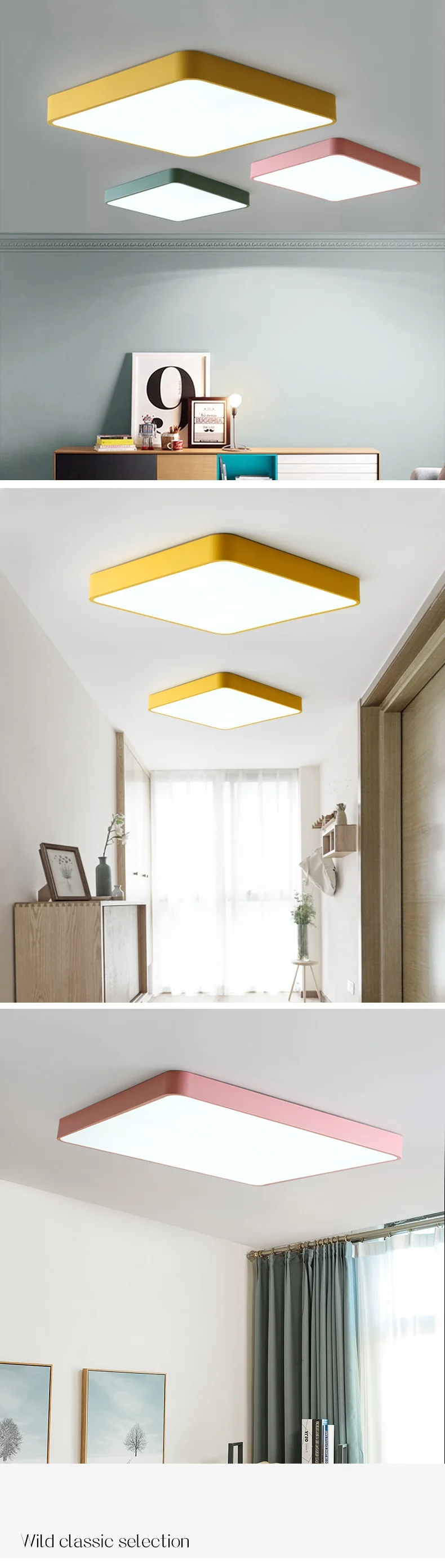 modern led chandelier ceiling lamp fixture 5