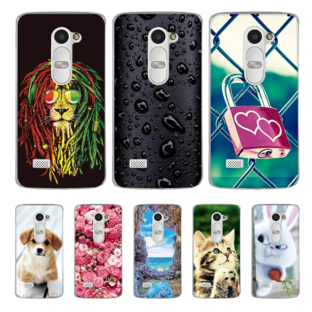 

Animal Pattern Case For LG Leon Case Soft TPU For LG Leon 4G C40 Shell For LG LEON H340N H320 H324 Back Funda Cover Bumper
