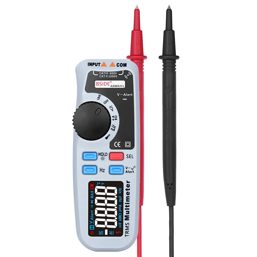 

KKMOON Multifunction Digital Multimeter Color LCD Display Multimetro Auto Range True RMS Temp Tester Voltmeter