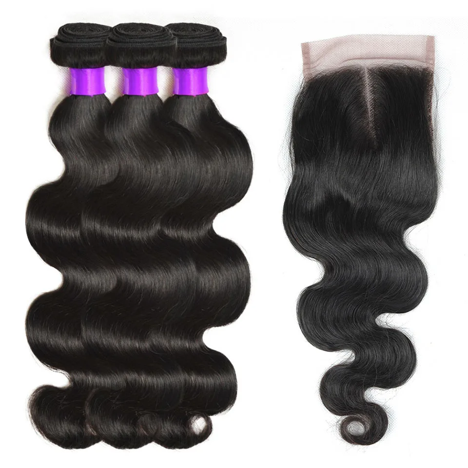 body wave bundles with closure