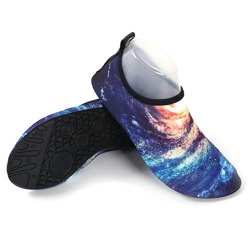 الرجال والنساء الشاطئ التجفيف السريع أحذية المنبع الأحذية الطباعة تنفس مرنة تمتد عدم الانزلاق في الهواء الطلق الشاطئ الرياضية