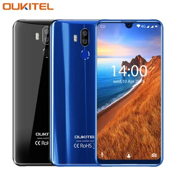 Перейти на Алиэкспресс и купить Oukitel K9 смартфон с 6,5-дюймовым дисплеем, восьмиядерным процессором MTK 7,12, ОЗУ 4 Гб, ПЗУ 64 ГБ, 6000 мАч