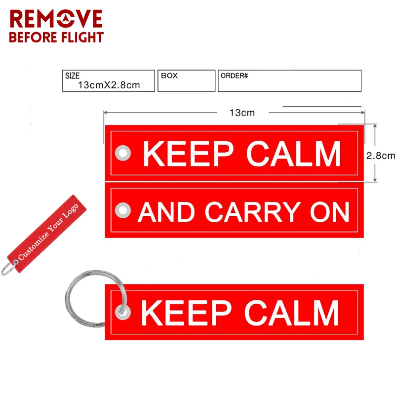 US $105.04 100 PCS Fashion Jewelry OEM Key Ring Keychain llaveros Safety Label Embroidery Customize Key Rings Chain for Aviation Gifts
