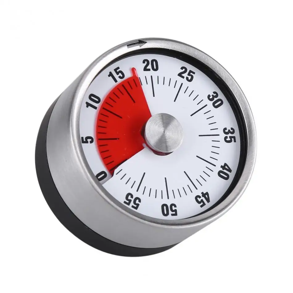 60 Minutes Mechanical Cooking Alarm Counter Clock Baking Reminder ...