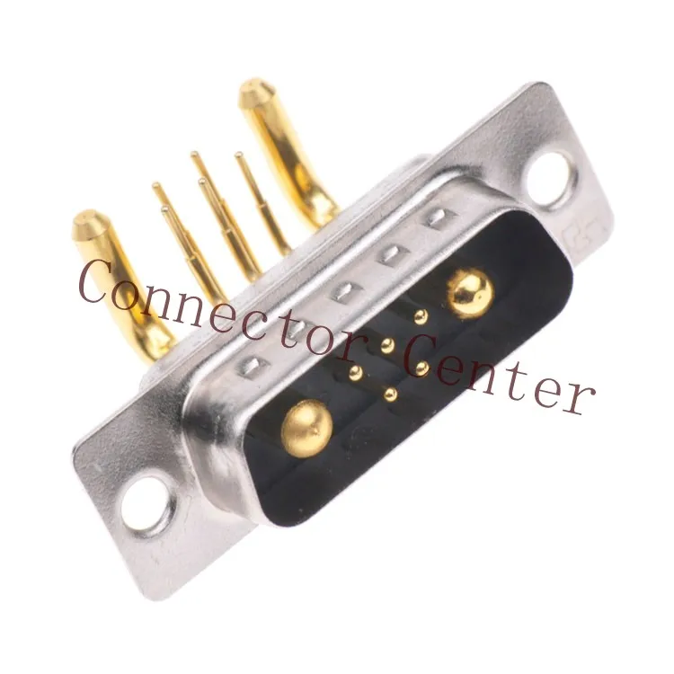 PCBบัดกรีขนาดใหญ่ในปัจจุบัน7W2 Dsub DBชายเชื่อมต่อพินมุมขวา90องศา ...