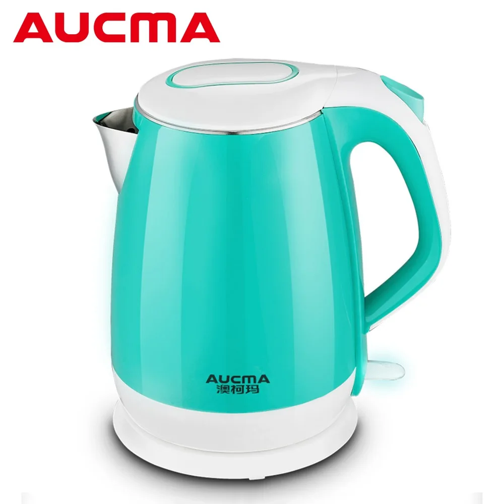Aucma 1.7L Stainless Steel Electric Kettle Fast Heating with Auto Shut