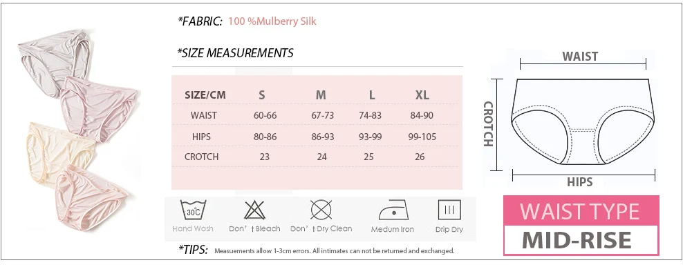 3 шт./лот, женские трусы, натуральный шелк, трусы со средней посадкой, нижнее белье для женщин, трусы для здоровья,, новинка, Everywear, нижнее белье