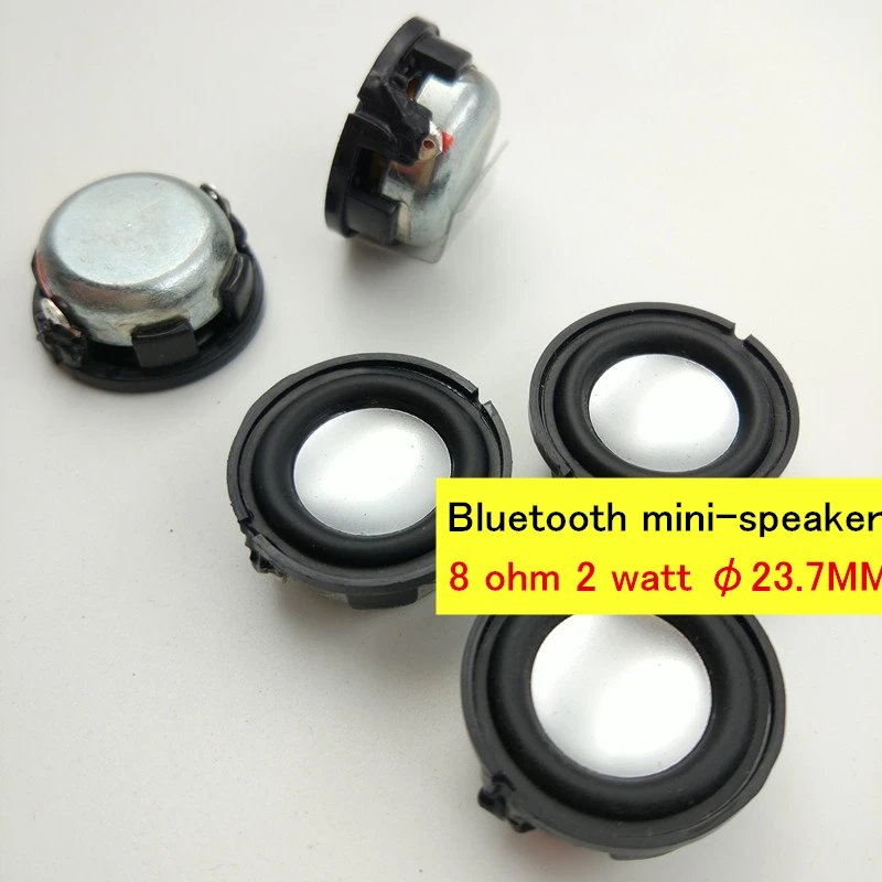 1PCS 8 Ohm 4 Ohm 2 Watt Diameter 23 7MM Full Range Speaker 23mm Round