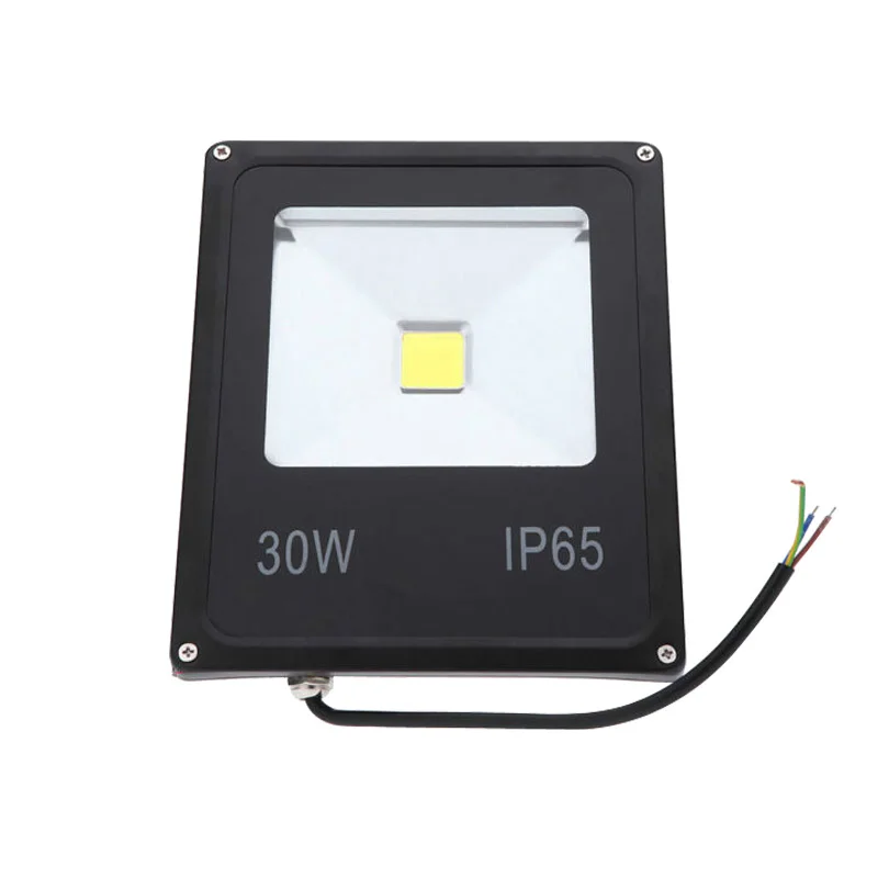 Led COB SMD прожектор светильник мощностью 10 Вт, 20 Вт, 30 Вт, 50 Вт на открытом воздухе Точечный светильник потолочные светильник переменного тока 220V 110V Водонепроницаемый IP65 светильник ing лампа