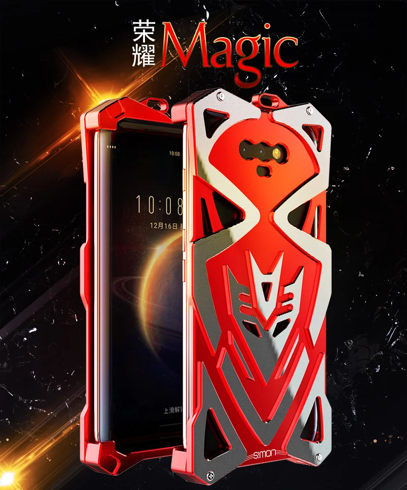

Aluminum Armor Thor Case For Huawei Honor Magic Case Cover The Flash Iron Man Phone Cases Covers Protective Shell Skin Bag