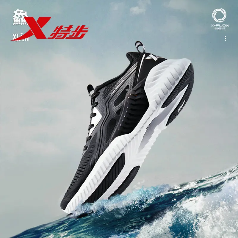 

881219119600 X-FLOW Xtep men's running shoes sports shoes 2019 spring new mesh breathable running shoes men's Sneakers shoes