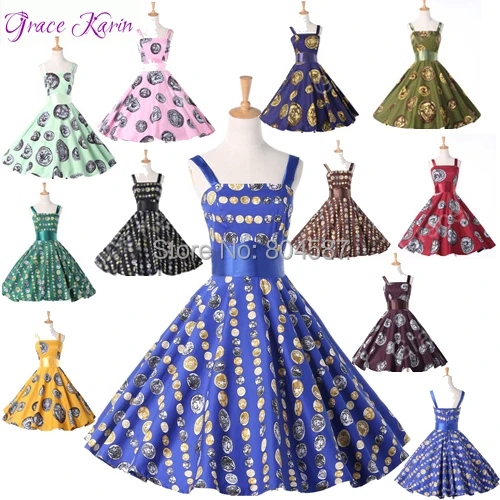Victorian Prom Dress Vintage 50s Rockabilly