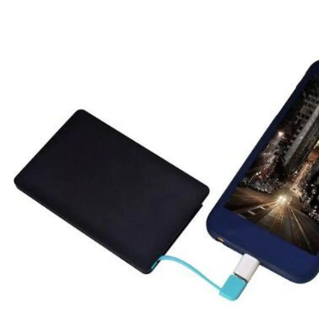 

Mini Ultra Thin 3000mAh Power Bank External Battery Portable Charging For xiaomi mi Smartphone