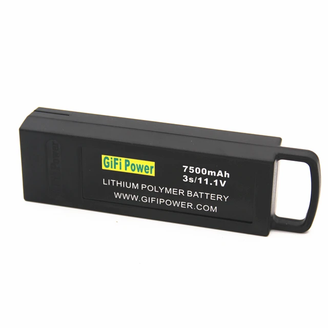 $64.67  Drone Power For Yuneec Q500 4K For Typhoon RC Drone 7500mAh 11.1V 3S Flight Lipo Battery Large Capa