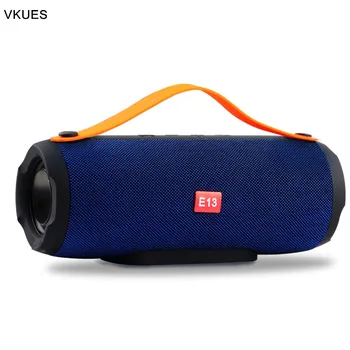 

Portable wireless Bluetooth Speaker E13 Stereo big power 10W system TF FM Radio Music Subwoofer Column Speakers for Computer PC
