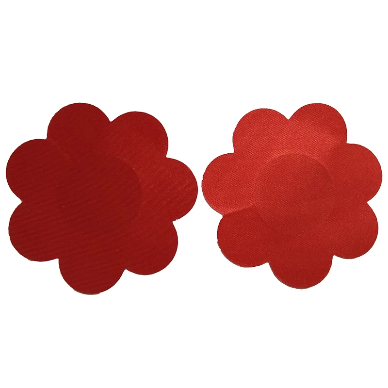 Women Plum Flower Nipple Covers Self Adhesive Pasties Disposable Cubre Pezones Temptation Bra Sticker Pads Accessories | Женская одежда
