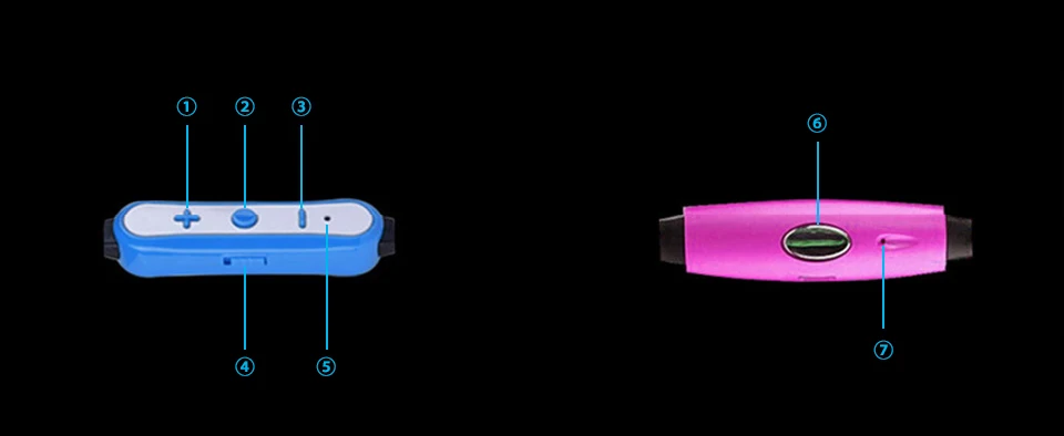 3.5mm In-ear Earphone Headphone Luminous Stereo Earphones With Microphone For Mobile Phone EL Night Light Glowing Headset Sport (3)