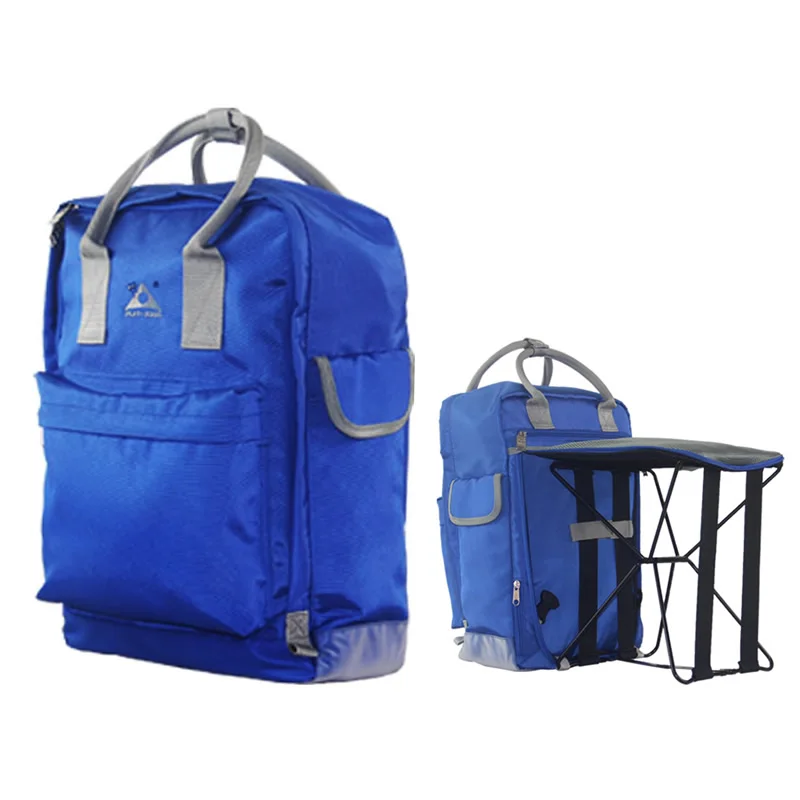 Fishing Chair Backpack Folding Chair Bag Outdoor Hiking Camping Trekking Travel Shoulder